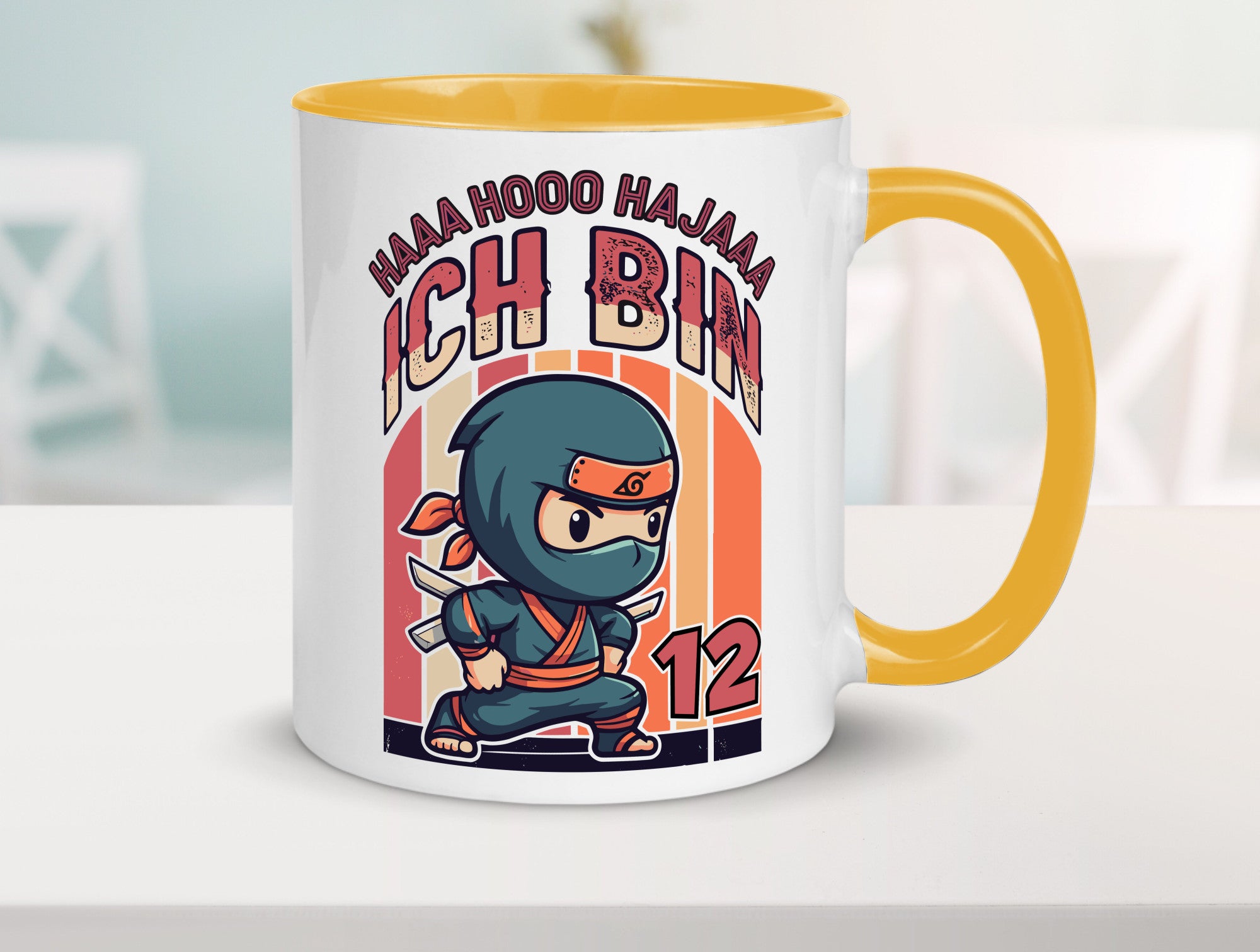12. Geburtstag | Ninja Junge 12 Jahre Humor Geschenkidee Tasse