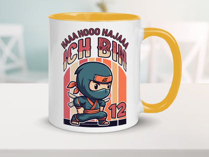 12. Geburtstag | Ninja Junge 12 Jahre Humor Geschenkidee Tasse
