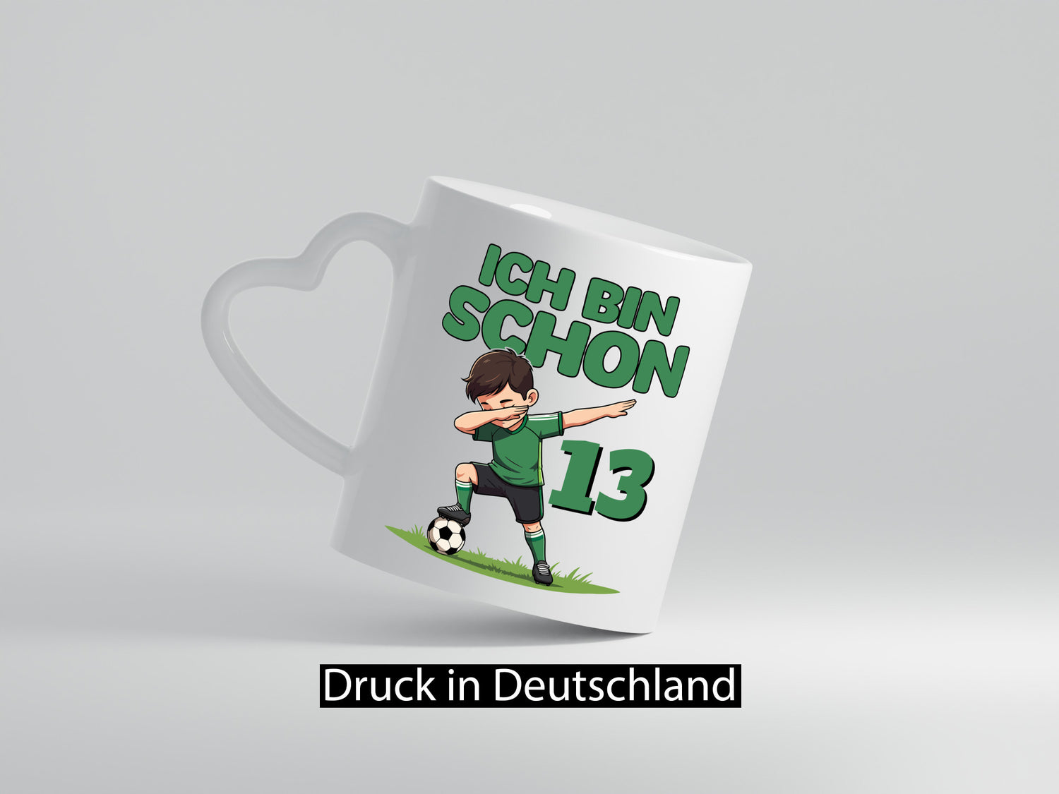 13. Geburtstag | 13 Jahre Fußballer lustiger Spruch Geschenk Geschenkidee Tasse