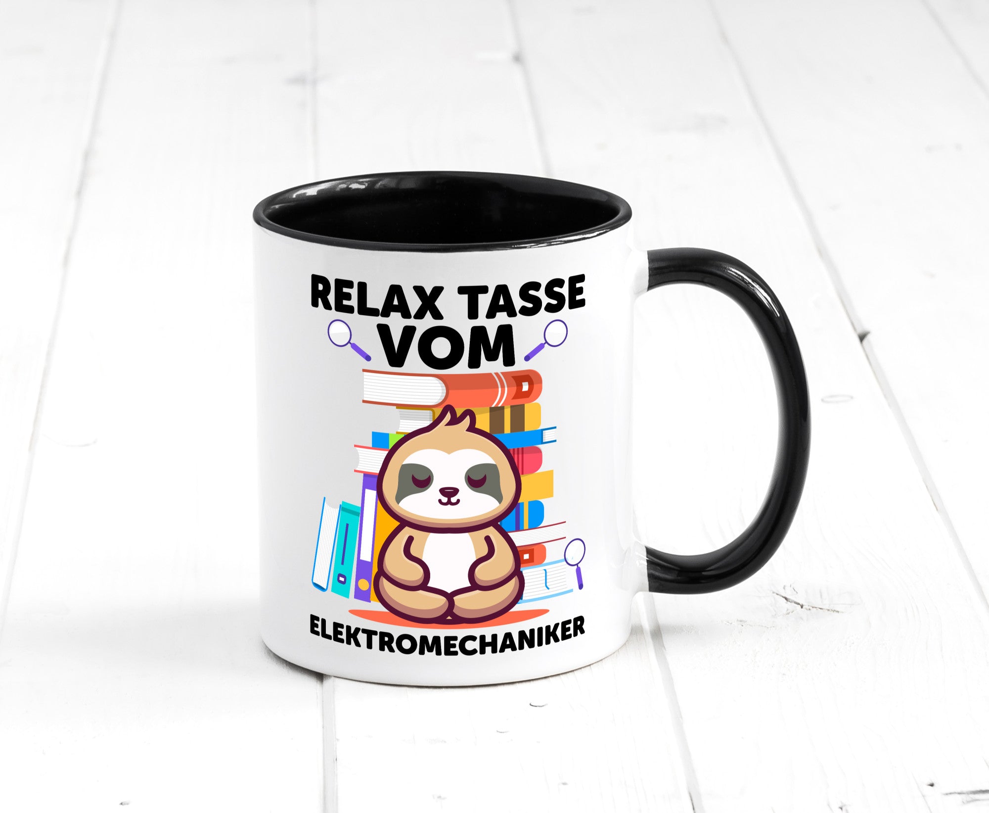 Relax Tasse: Elektromechaniker | Mechaniker Geschenk Humor Geschenkidee