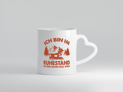 Bin im Ruhestand, dann mal weg | Wohnmobil lustig Ruhestand Jubiläum Geschenk