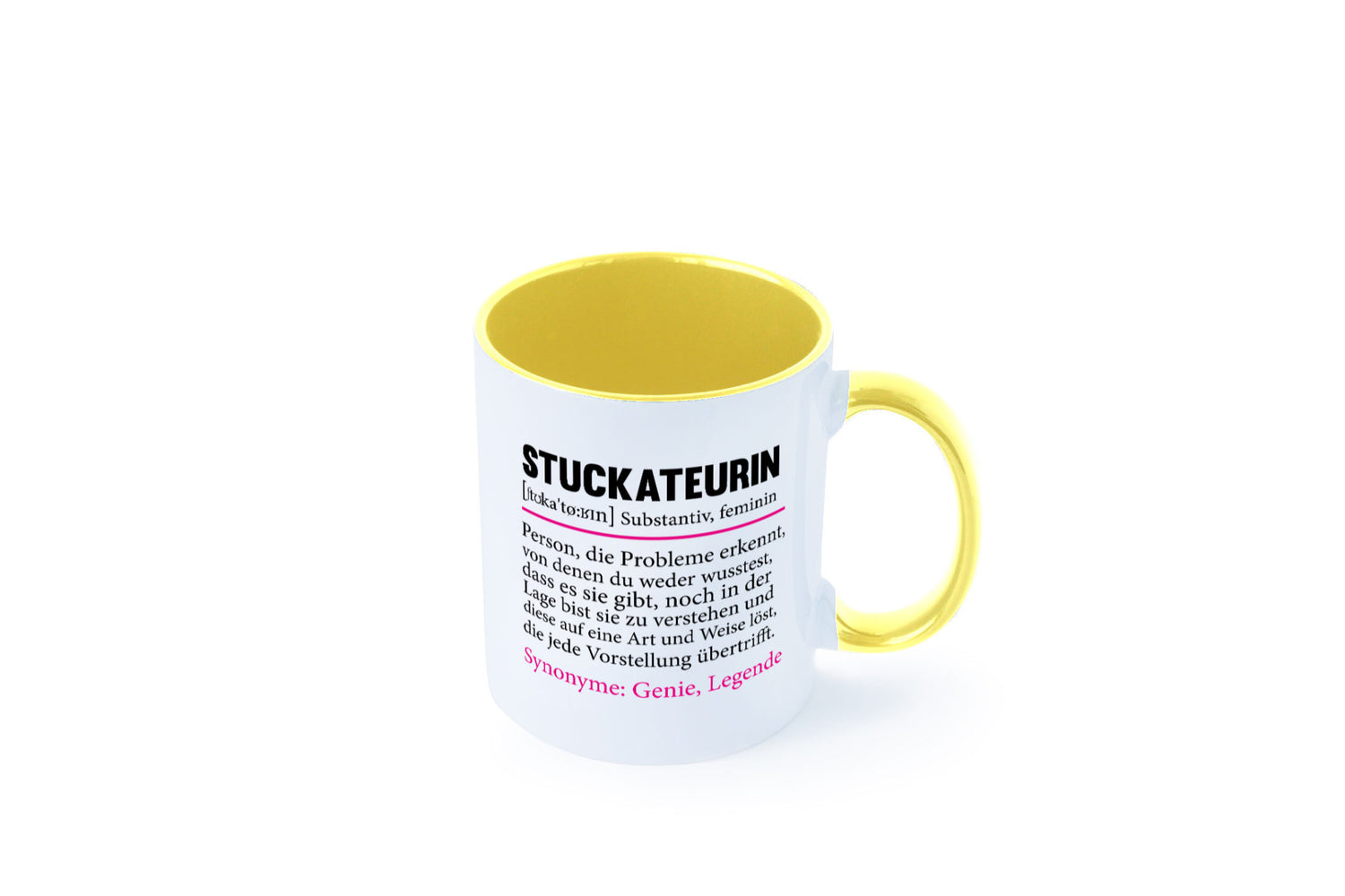 Stuckateurin | Innenausbau Beruf Humor Spruch Arbeit Kollegen Büro Geschenkidee