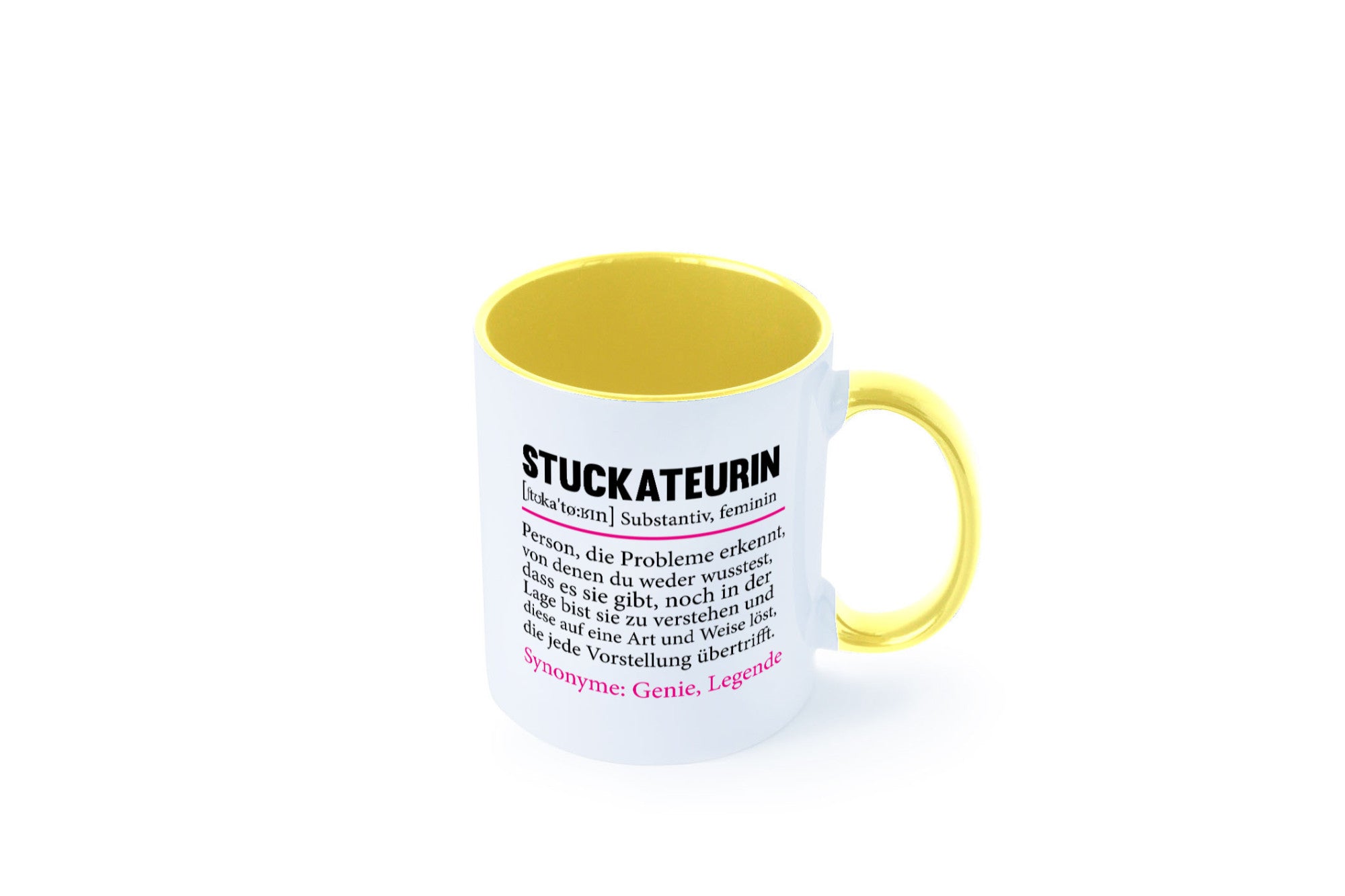 Stuckateurin | Innenausbau Beruf Humor Spruch Arbeit Kollegen Büro Geschenkidee
