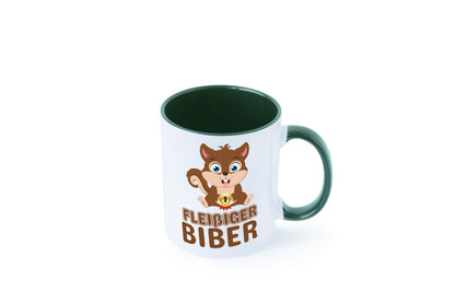 Fleißiger Biber | Motiv Tasse Kinder Geburtstag lustig Geschenkidee Geschenk