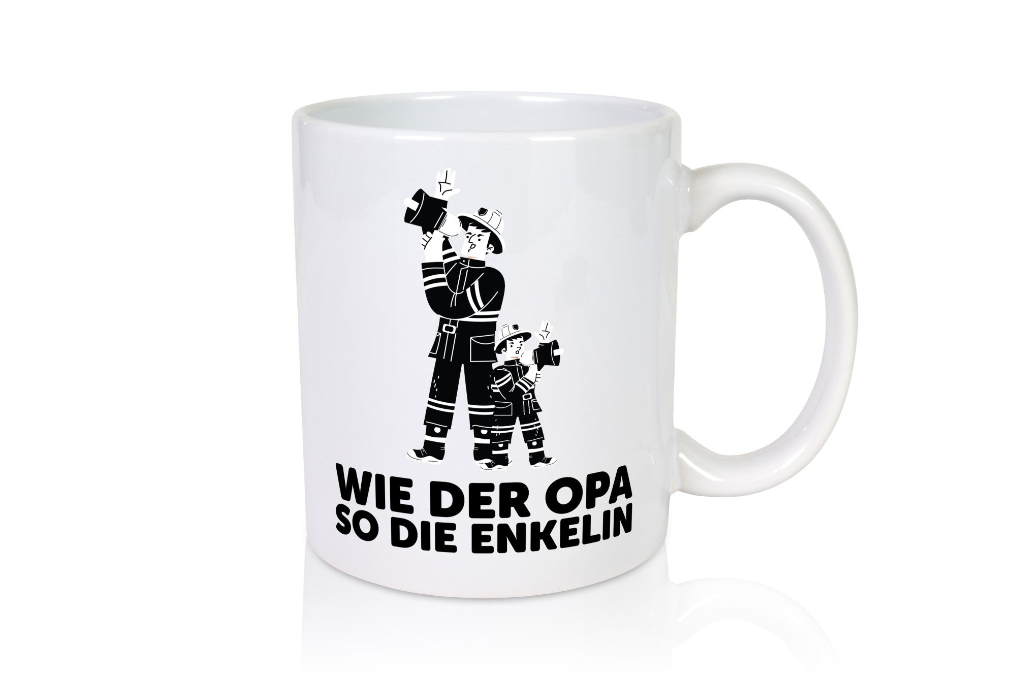 Wie der Opa, so die Enkelin | Opa Uniform lustig Familie Geschenkidee Geschenk