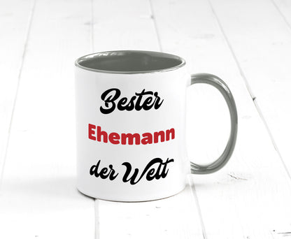 Bester Ehemann der Welt | Ehepaar Geschenkidee Humor Tasse