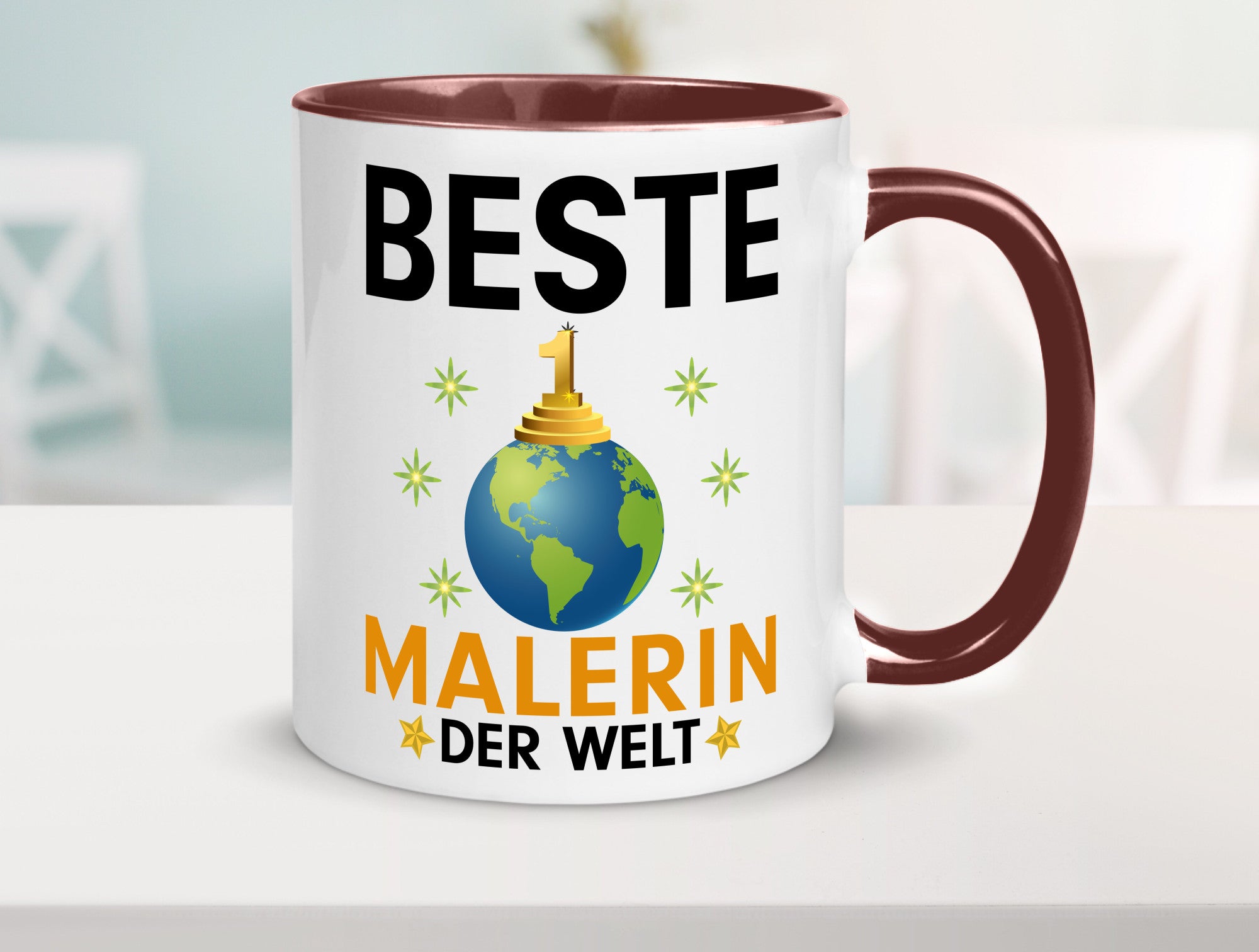 Welt Bester Malerin | Malerinnen Geschenk Humor Geschenkidee lustiger Spruch