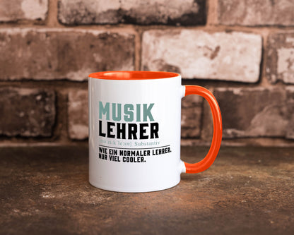 Musiklehrer | Lehrer Unterricht Lieblingslehrer Geschenkidee Humor Tasse