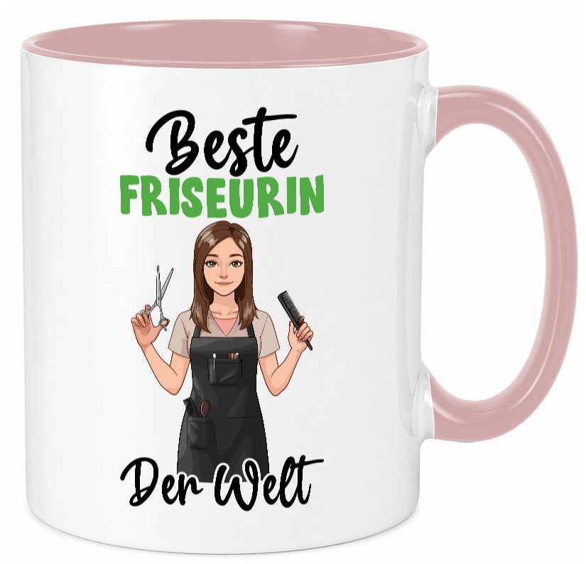 Beste Friseurin | Friseuse Frisuerin Geschenk Humor Geschenkidee lustiger