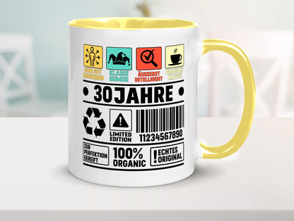 30. Geburtstag | 30 Jahre Humor Limited Edition Geschenk Geschenkidee lustiger