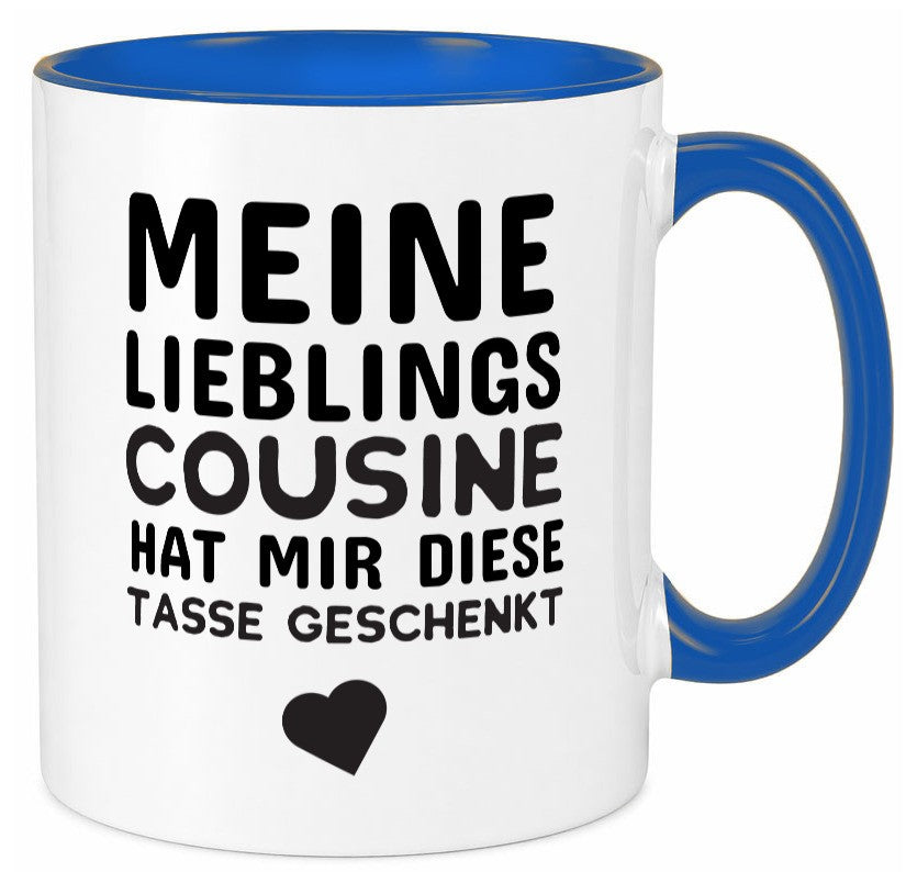 Lieblingscousine | Cousine Tasse Cousinen Humor Geschenkidee