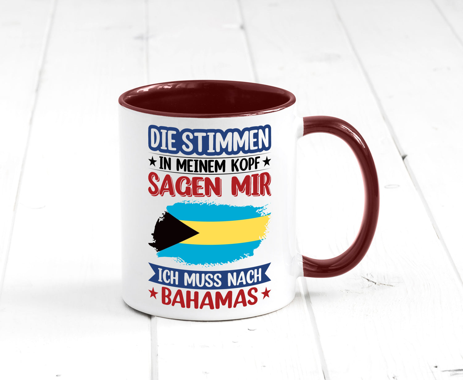Bahamas | Urlaub Stimmen in meinem Kopf Traumland Geschenk Humor Geschenkidee