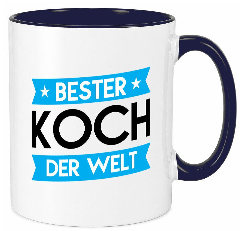 Bester Koch | Chefkoch lustiger Spruch Geschenk Arbeit Kollegen Büro Tasse
