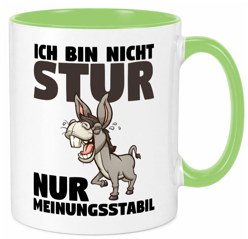Sturer Esel | Sturkopf Tasse Dickkopf Spruch Humor lustiger Geschenk