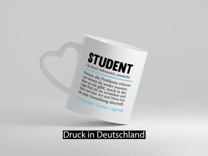 Student | Universität Uni Spruch Studium Humor Geschenkidee Tasse