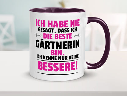 Die Beste Gärtnerin | Gartenbau lustiger Spruch Geschenk Humor Geschenkidee