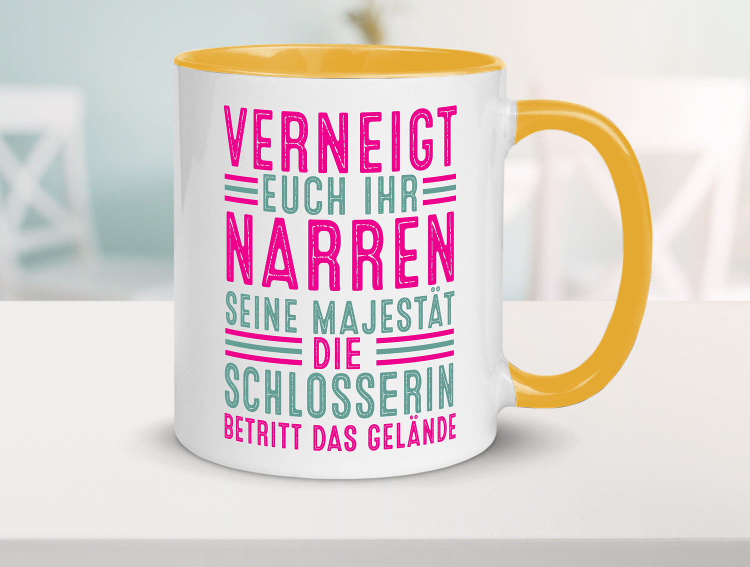 Verneigt euch: Schlosserin | Schlosserei lustiger Spruch Geschenk Humor