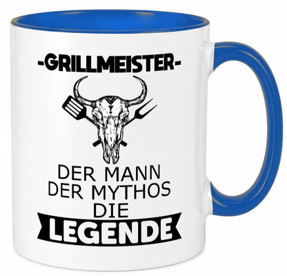 Grillmeister | Der Mann Mythos Die Legende Geschenkidee Humor Tasse