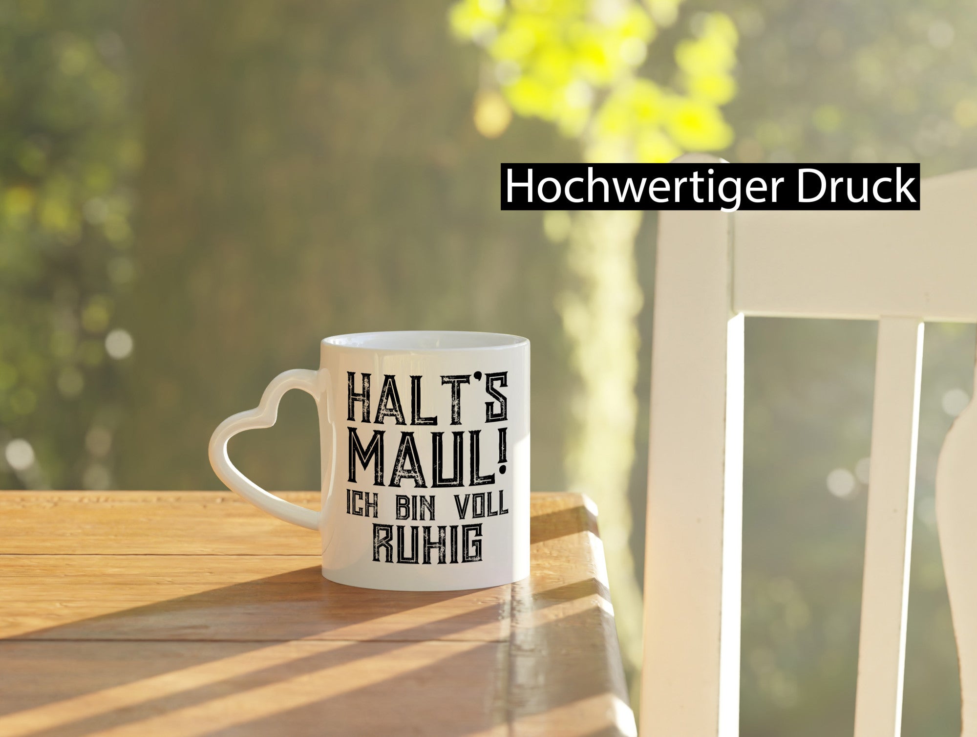 Halts maul ich bin voll ruhig | Nerv mich nicht Geschenk Humor Geschenkidee