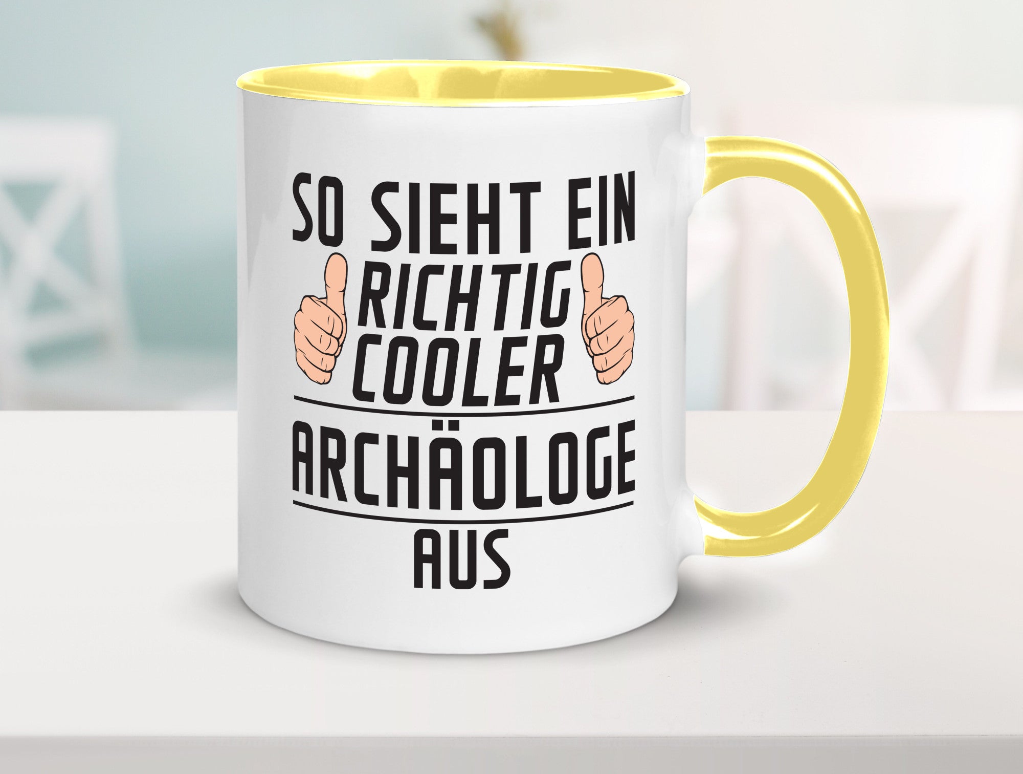 Richtig Cooler Archäologe | Archäologie Forscher Humor Geschenkidee Tasse
