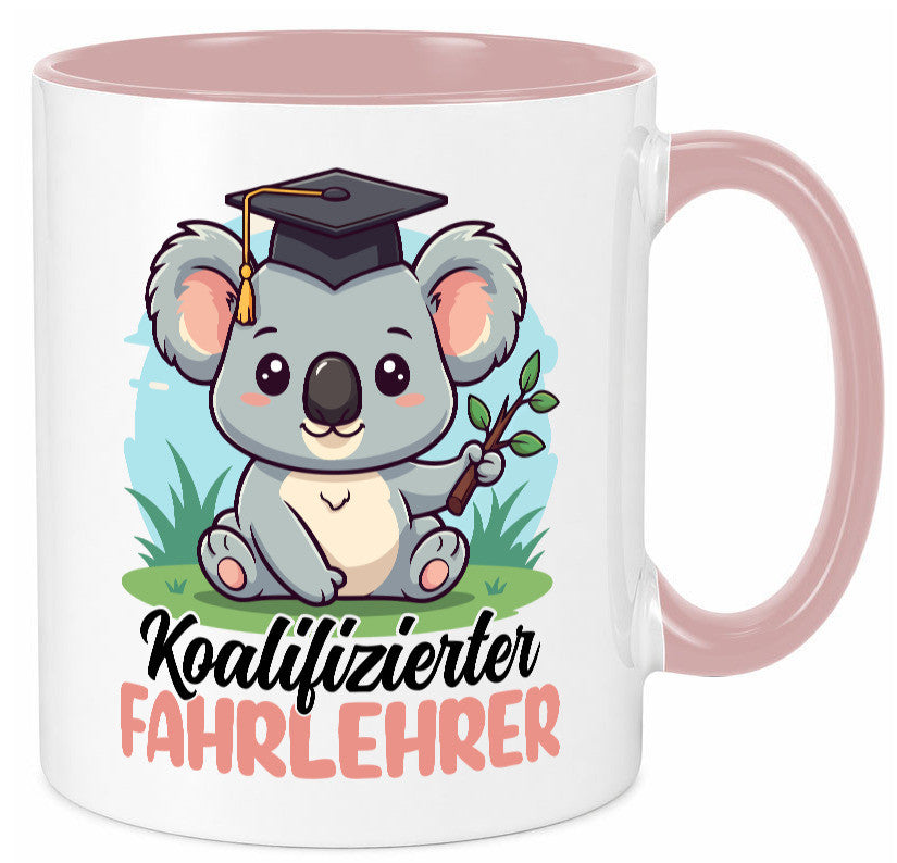 Koalifizierter Fahrlehrer | Fahrschule v2 Geschenkidee Humor Tasse