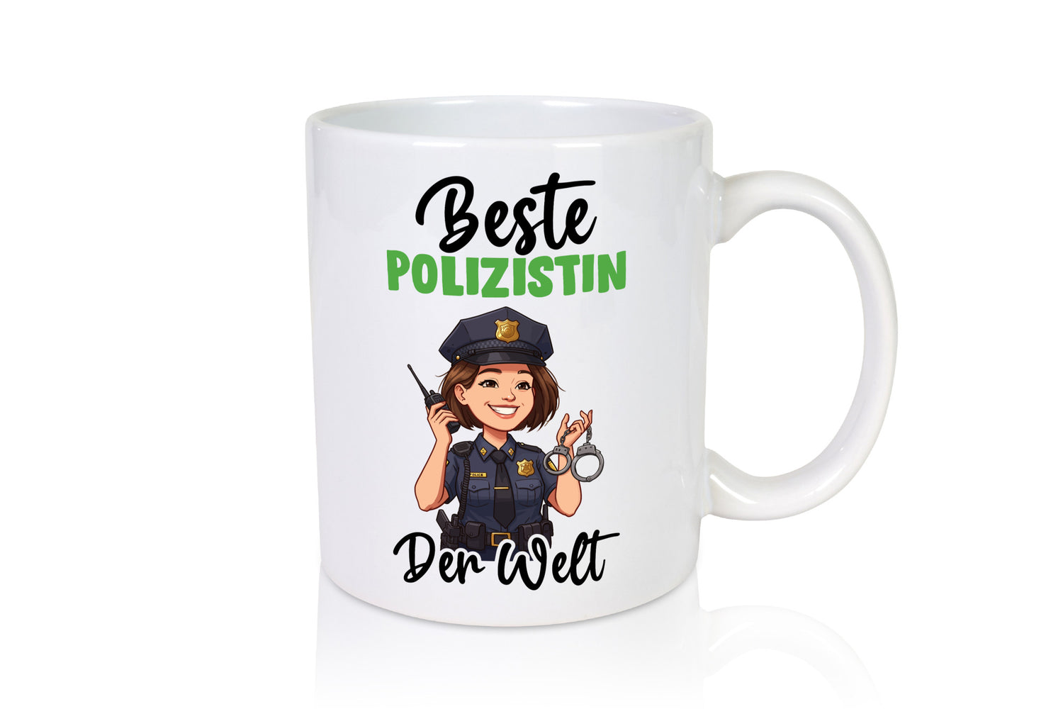 Beste Polizistin | Beruf Polizei v2 Geschenk Arbeit Kollegen Büro lustiger