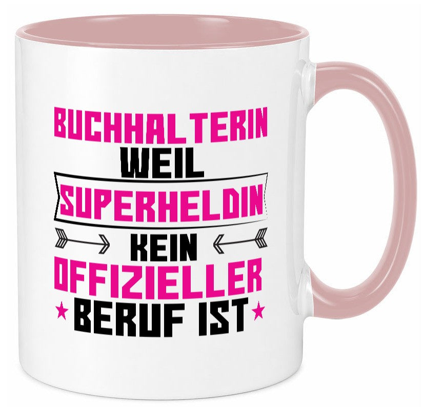 Superheldin Buchhalterin | Buchhaltung Humor lustig Geschenkidee Geschenk Tasse