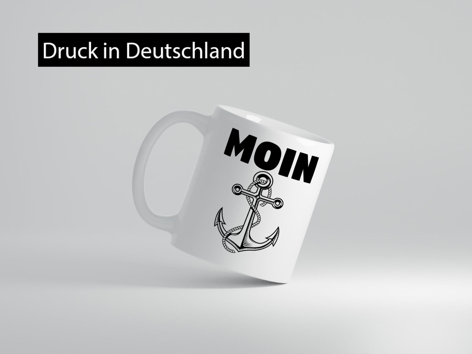 Moin Anker | Norddeutschland Tasse Norddeutscher Humor Geschenkidee