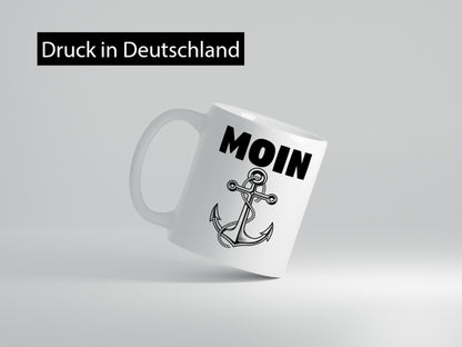 Moin Anker | Norddeutschland Tasse Norddeutscher Humor Geschenkidee