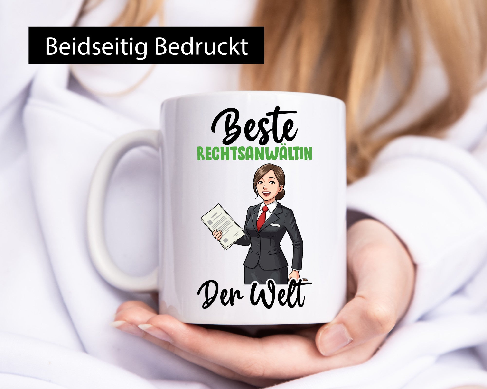 Beste Rechtsanwältin | Jurstin Anwältin Humor Geschenkidee Tasse
