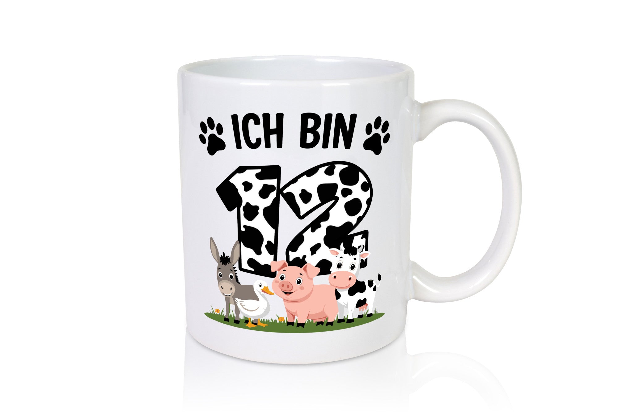 12 Geburtstag | Jahre Farmer Kind Humor Geschenkidee Tasse