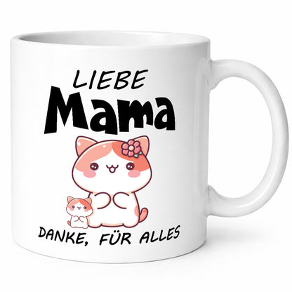 Liebe Mama Danke, für alles | Muttertag Beste Geschenk Familie Geschenkidee