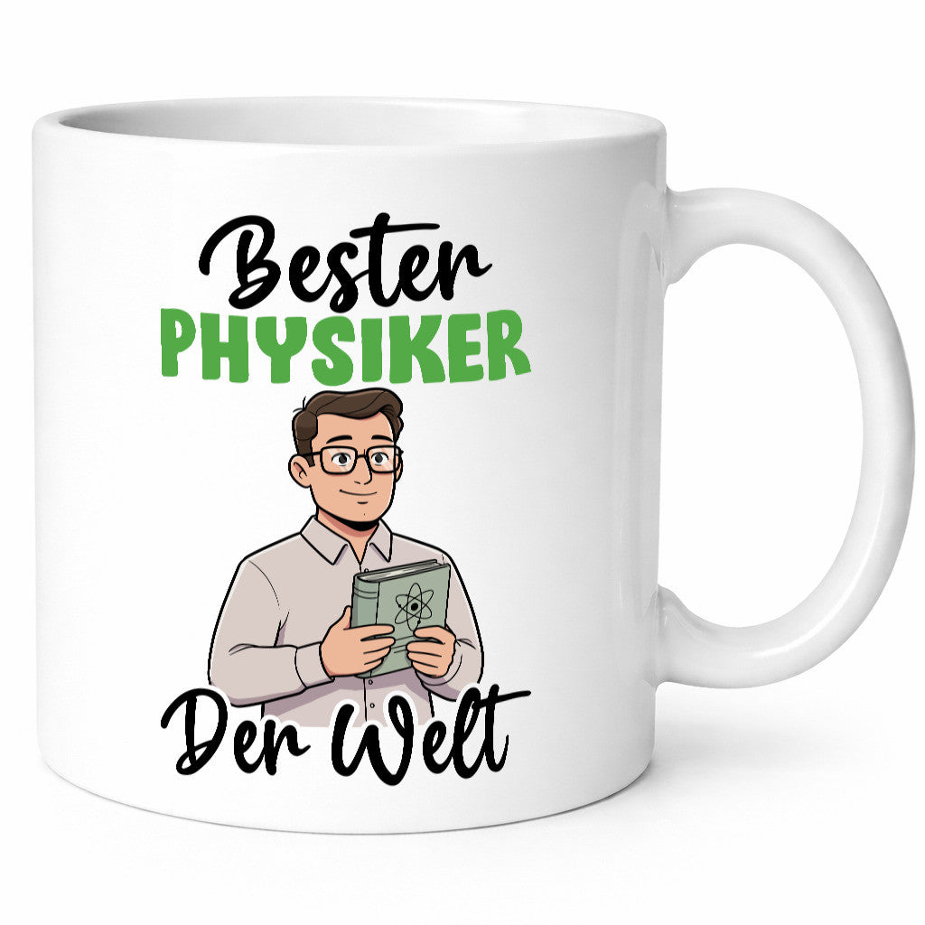 Bester Physiker | Physik v2 Geschenk Humor Geschenkidee lustiger Spruch Tasse