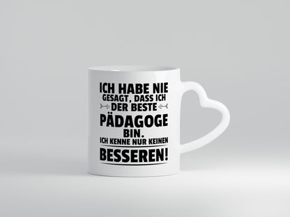 Der beste Pädagoge | Pädagogik Geschenk Humor Geschenkidee lustiger Spruch Tasse