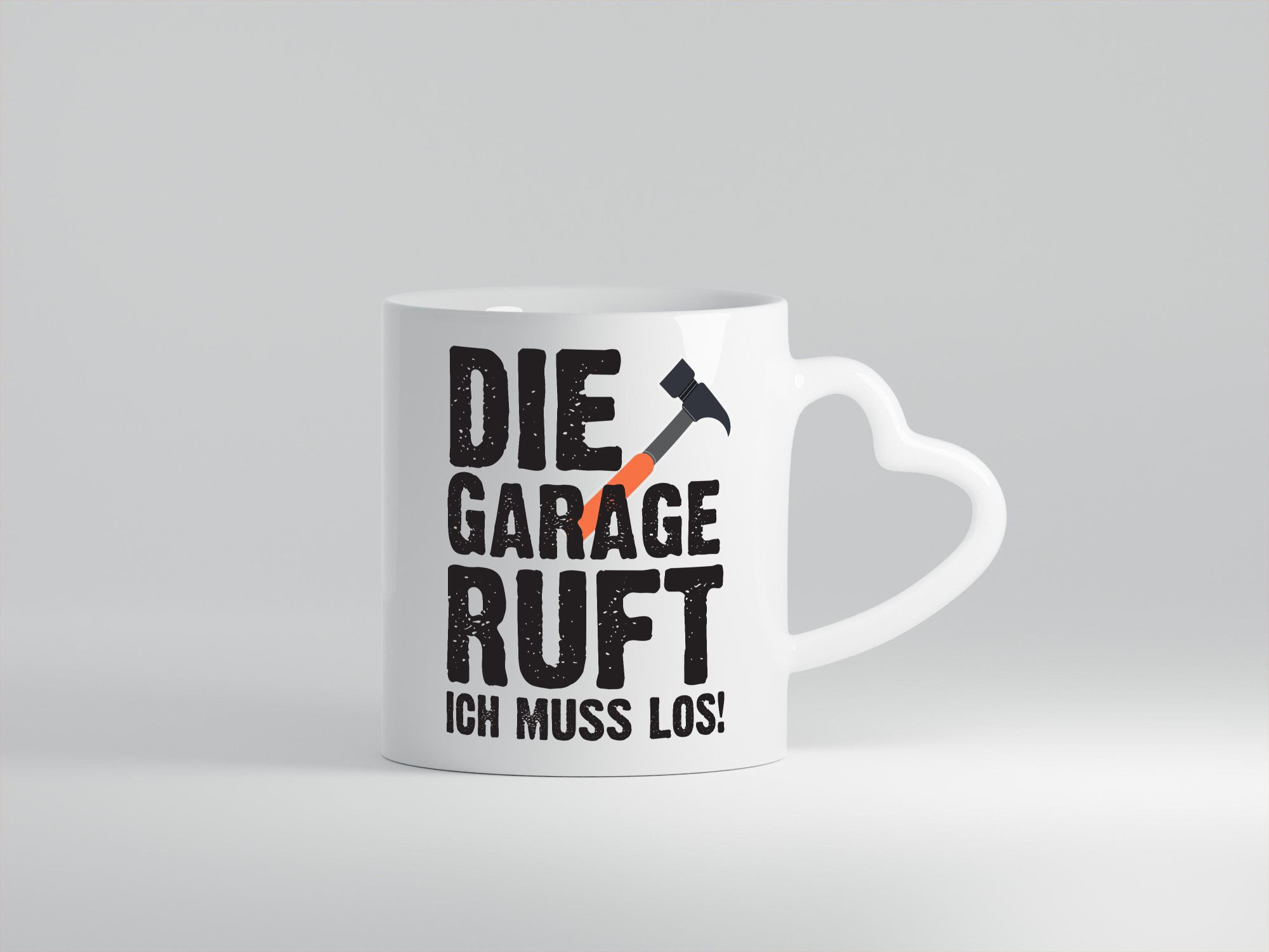 Die Garage ruft | Handwerker Tasse Männer Spruch Geschenkidee Humor