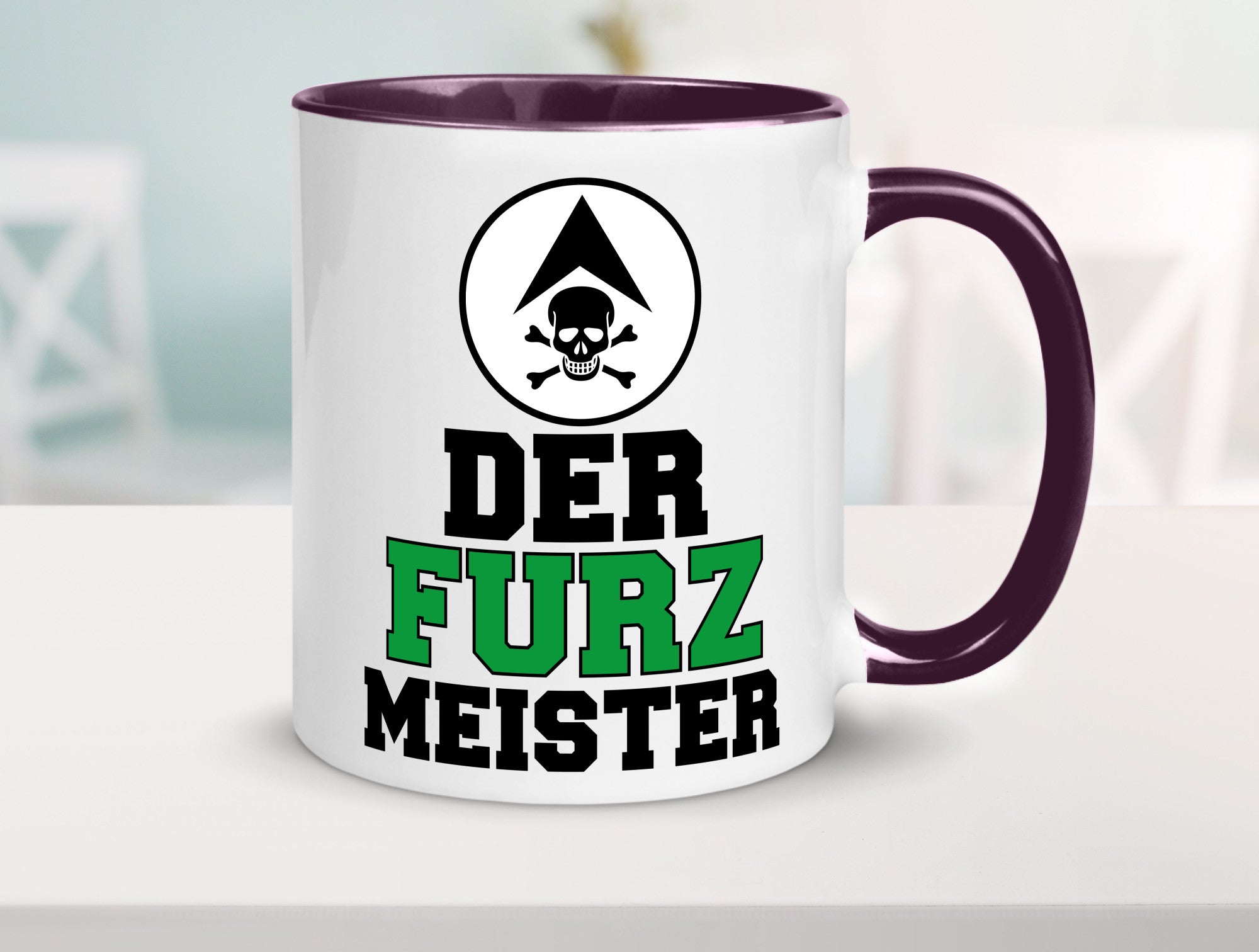 Der Furz Meister | Männer Tasse derber Humor Furzen lustiger Spruch Geschenk