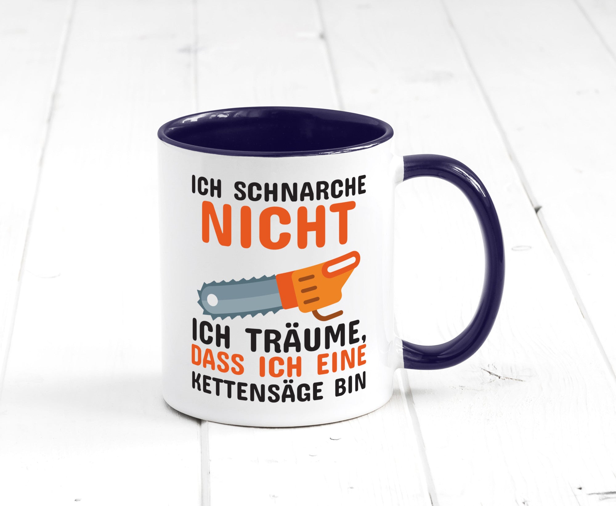 Ich schnarche nicht lustiger Spruch Geschenk Humor Geschenkidee Tasse