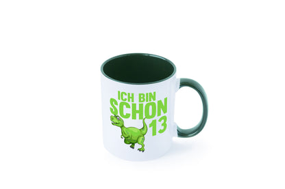 13. Geburtstag | 13 Jahre Dino Dinosaurier Humor Geschenkidee Tasse
