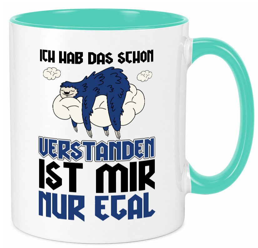 Ist mir nur egal Geschenk Humor Geschenkidee lustiger Spruch Tasse
