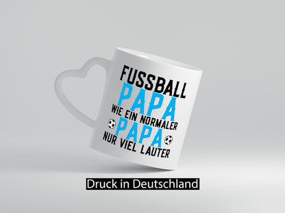 Fußball Papa | Sportfan Vatertag witziger Spruch Geschenkidee Familie Humor