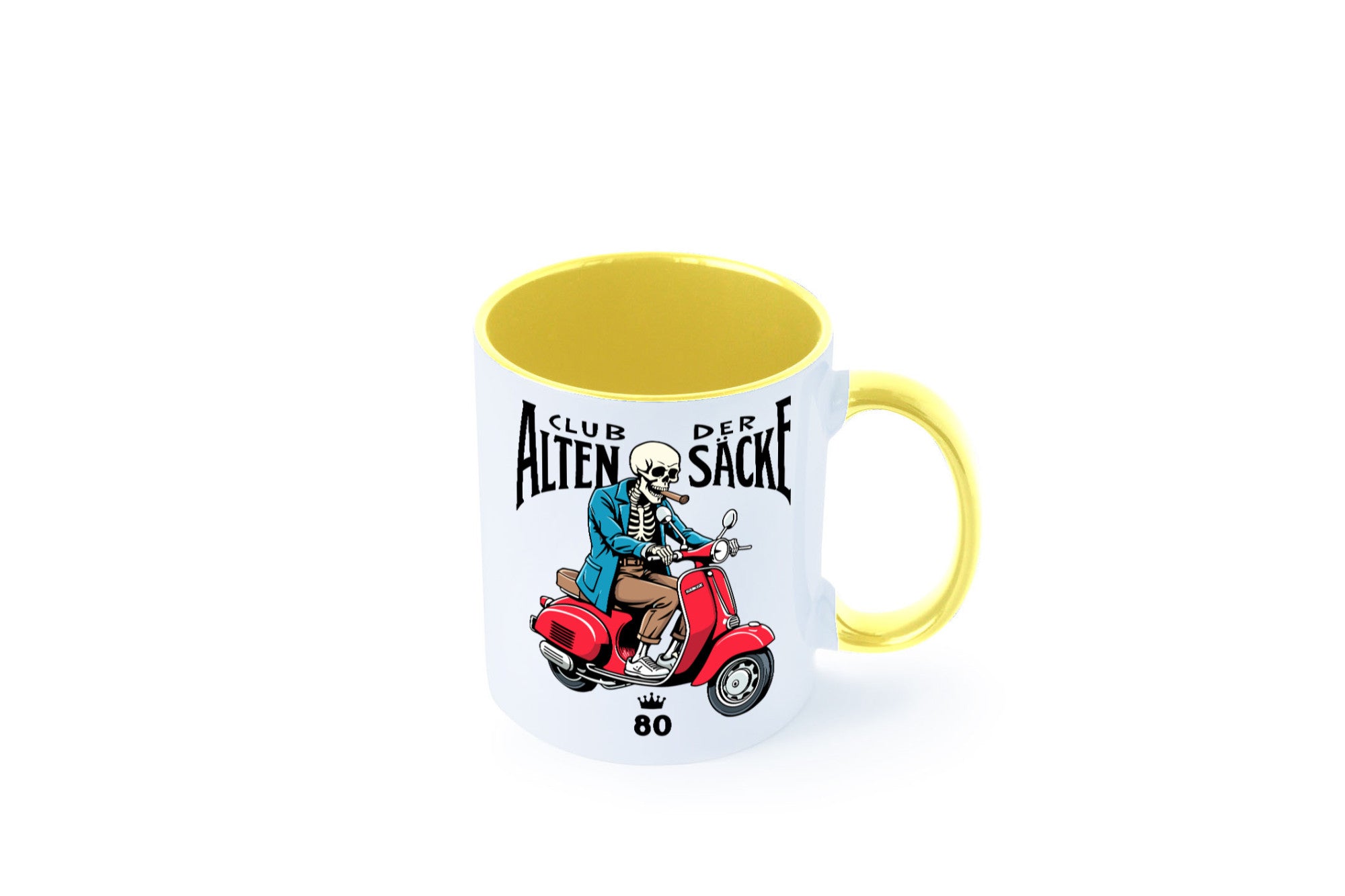 80. Geburtstag | 80 Jahre Club der alten Säcke v2 Humor Geschenkidee Tasse