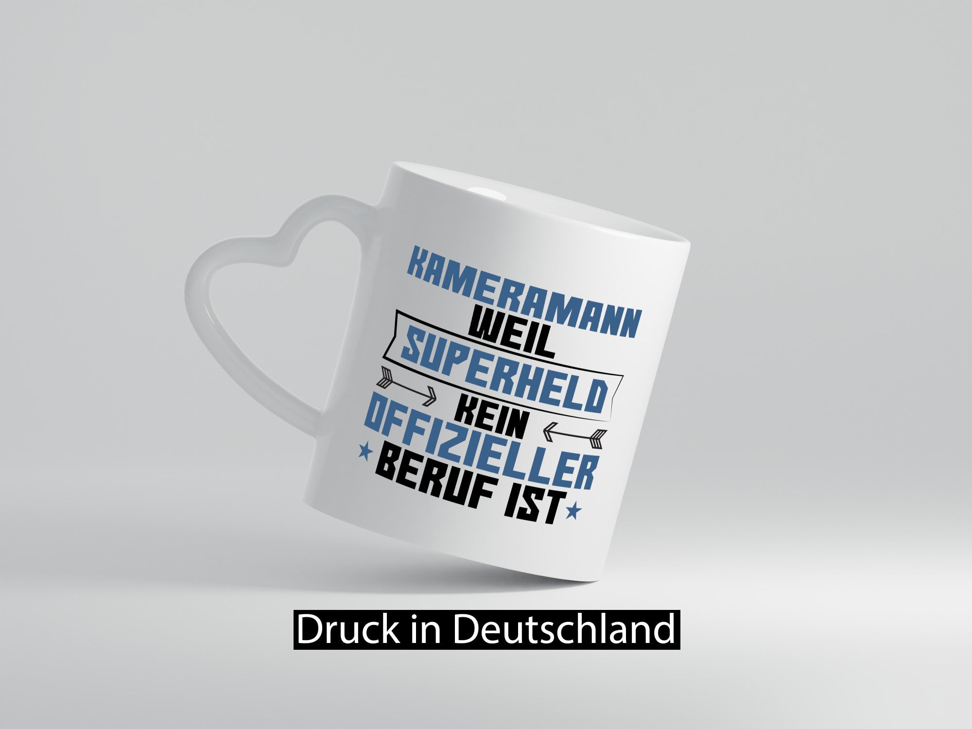 Superheld Kameramann | Kamera Geschenk Humor Geschenkidee lustiger Spruch Tasse