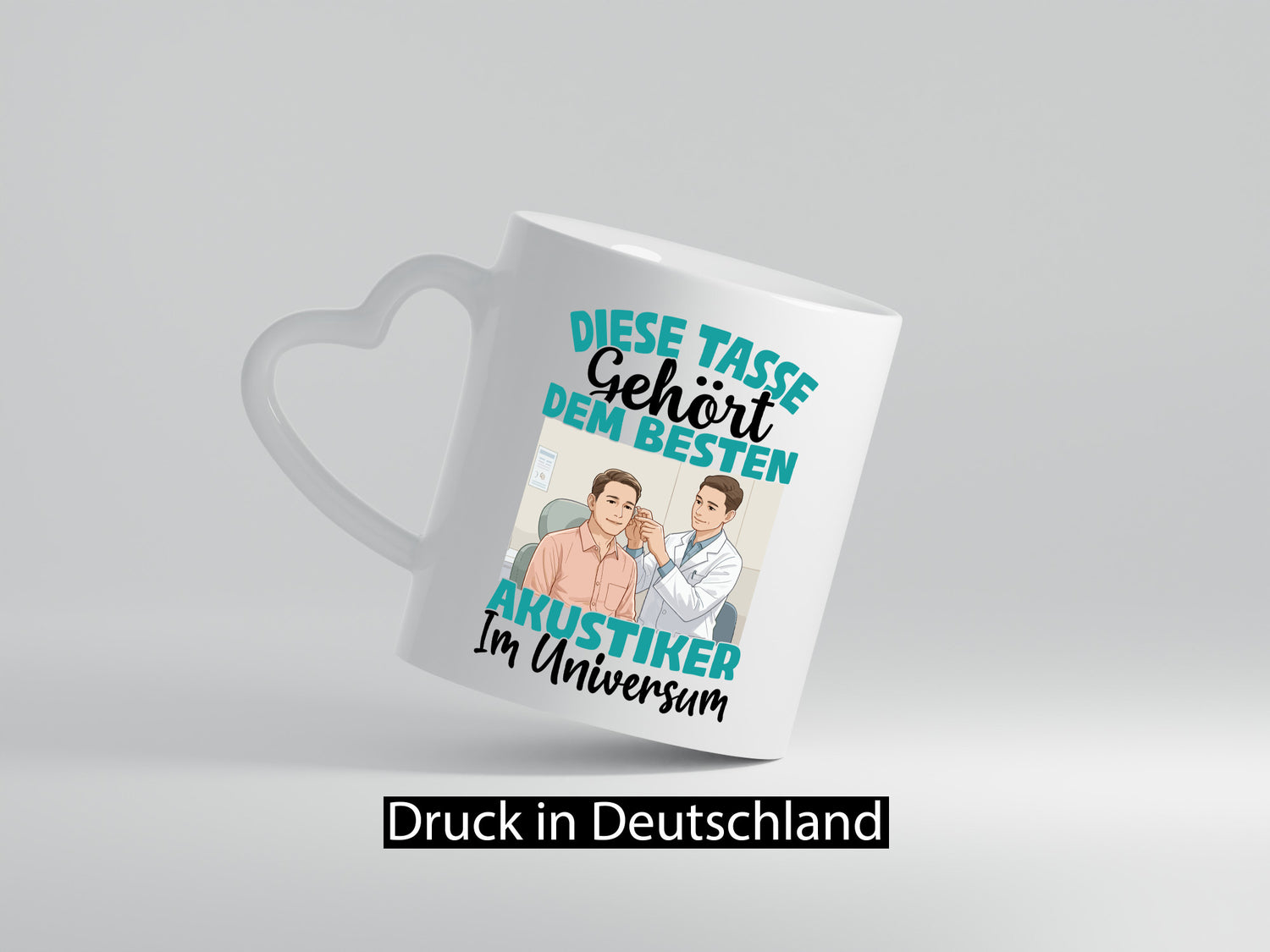 Im Universum: Akustiker | Akustik Hörgeräteakustik Geschenk Humor Geschenkidee