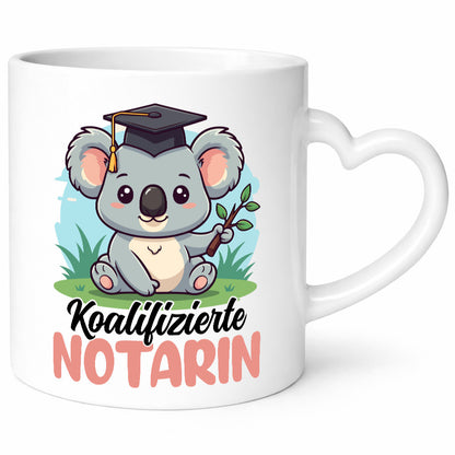 Koalifizierte Notarin | Juristin Geschenkidee Humor Tasse
