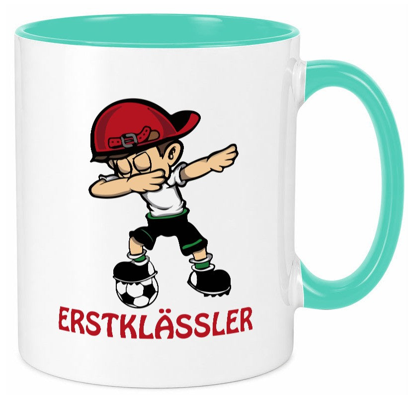 Erstklässler Dab Tasse | Einschulung Erste Klasse lustig Humor Geschenkidee