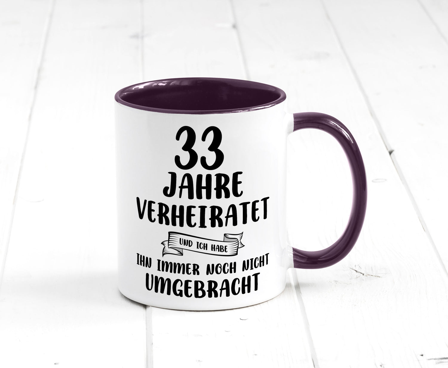 33 Jahre Verheiratet, immer noch am Leben! lustiger Spruch Geschenk Humor