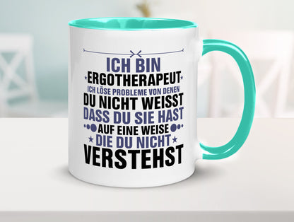 Löse Probleme: Ergotherapeut | Ergotherapie v2 lustig Humor Geschenkidee
