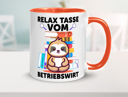 Relax Tasse: Betriebswirt | Betriebswirtschaft lustiger Spruch Geschenk Humor