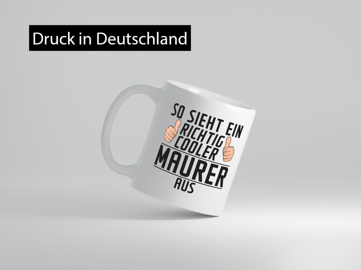 Richtig Cooler Maurer | Bau Handwerker Geschenk Humor Geschenkidee lustiger