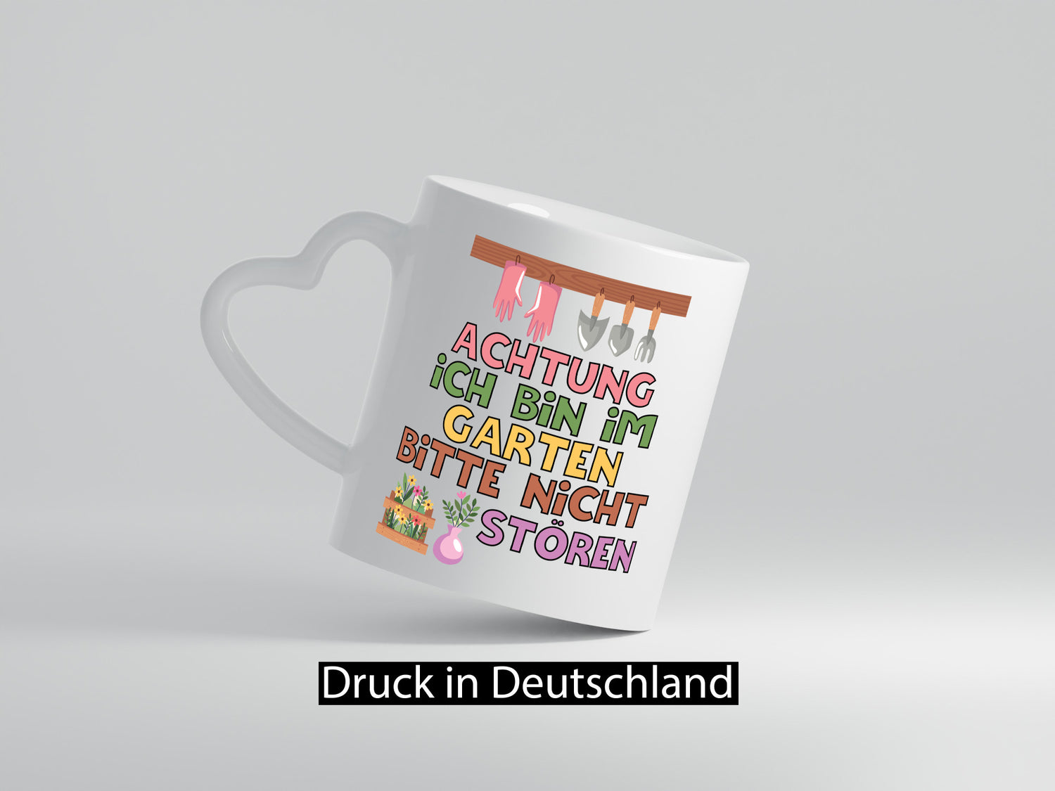 Ich bin im Garten bitte nicht stören | Gärtner Pflanzen lustig Humor